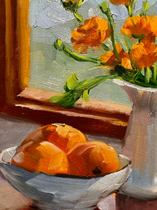 Late Afternoon Oranges and Ranunculus