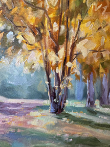 Glow - Oil on Canvas - Autumn Series