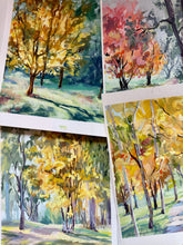Load image into Gallery viewer, Red - Gouache - Autumn Series
